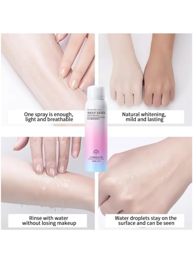 ماي كرييت سبراي تبييض كوري مع مستخلص الرمان للوجه والجسم - تفتيح، وترطيب، وحماية من الشمس - 150 مل - Image 4